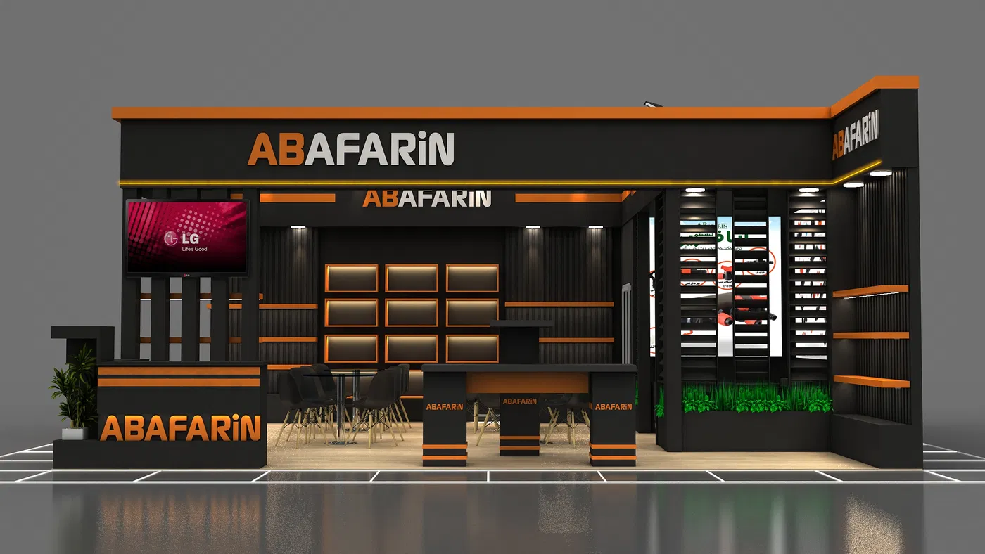Abafarin System fuar standı uygulaması 3