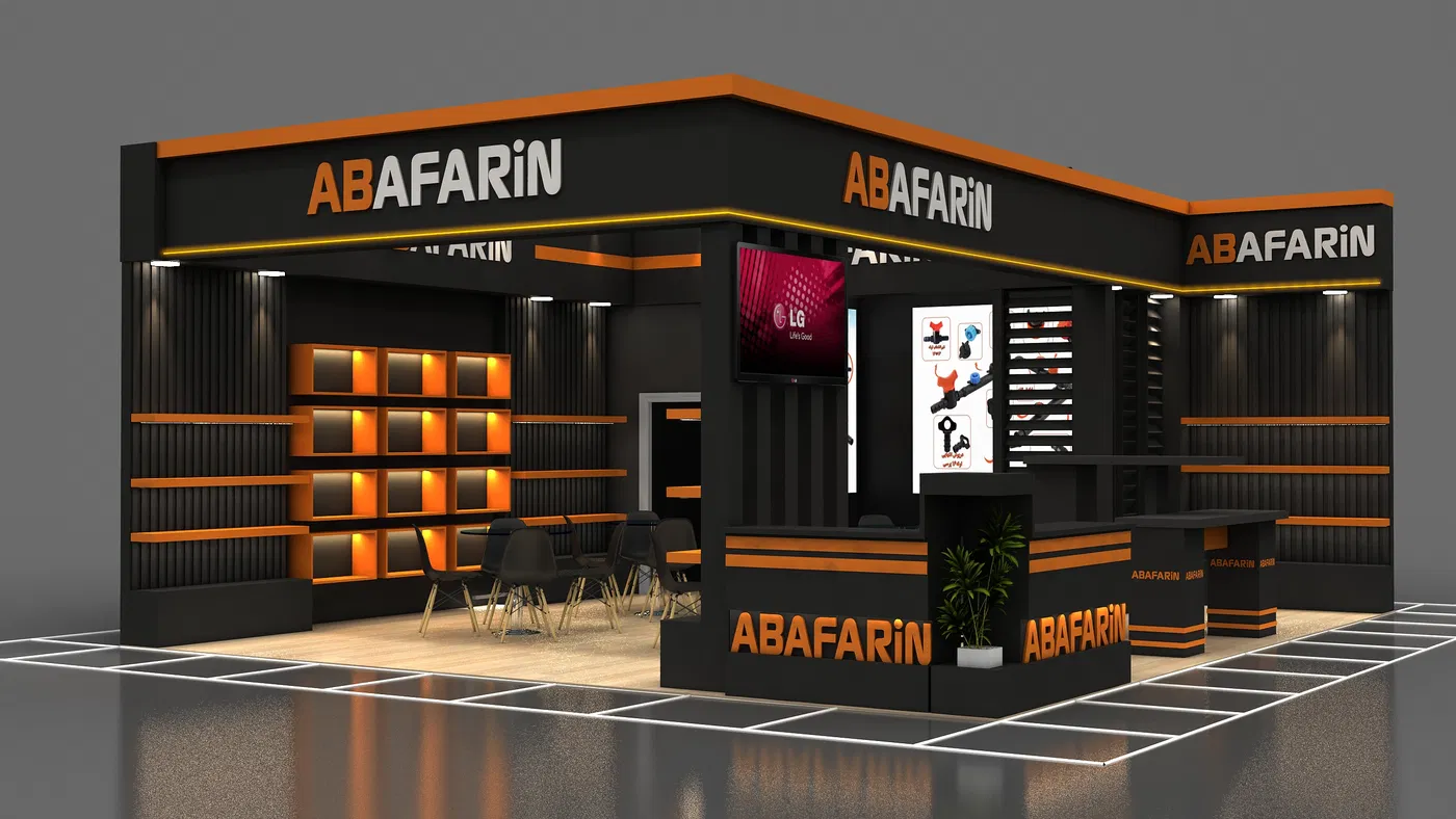 Abafarin System fuar standı uygulaması 7