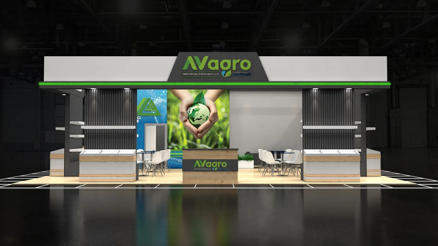 Avagro Tarım Kimya Ür. İth. İhr. Paz. San. ve Tic. Ltd. Şt fuar standı uygulaması 3