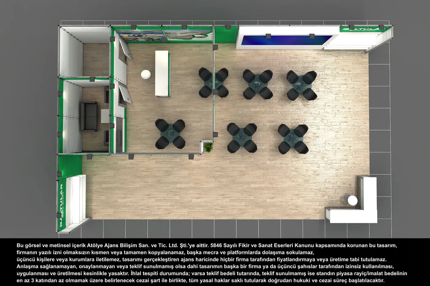 Baltular Plastics Food Mad. Nak. İth. İhr. San. Ve Tic. Ltd. Şti. exhibition stand installation 5