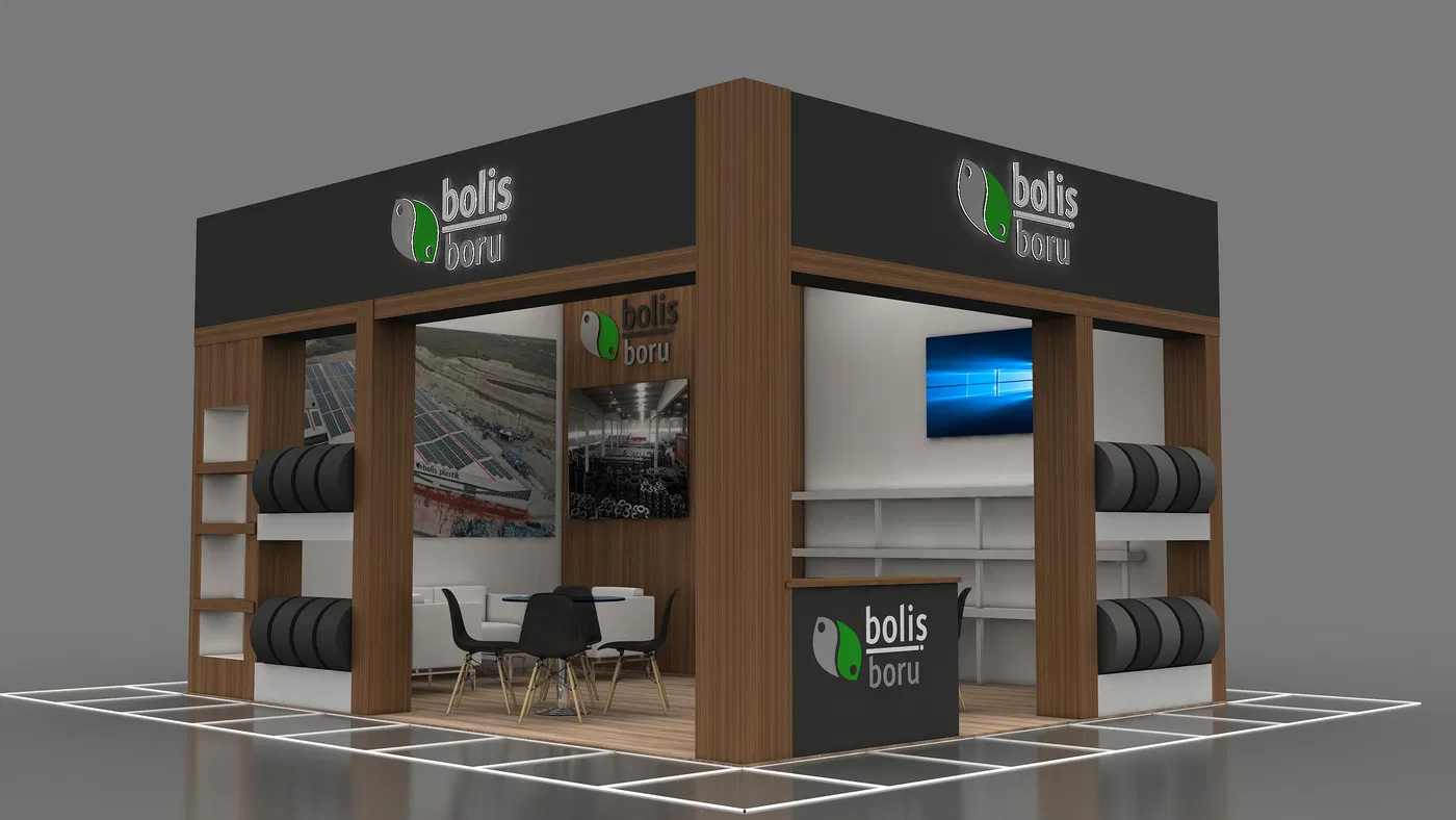 Boliş Plastik Ve Kimya San. Tic. Ltd. Şti. fuar standı uygulaması 2