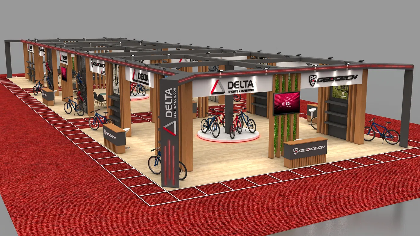 Delta Bisiklet San. ve Tic. Ltd. Şti. fuar standı uygulaması 5