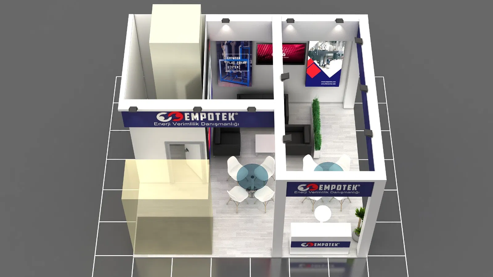 Empotek Mühendislik Danışmanlık San. Tic. Ltd. Şti. fuar standı uygulaması 1