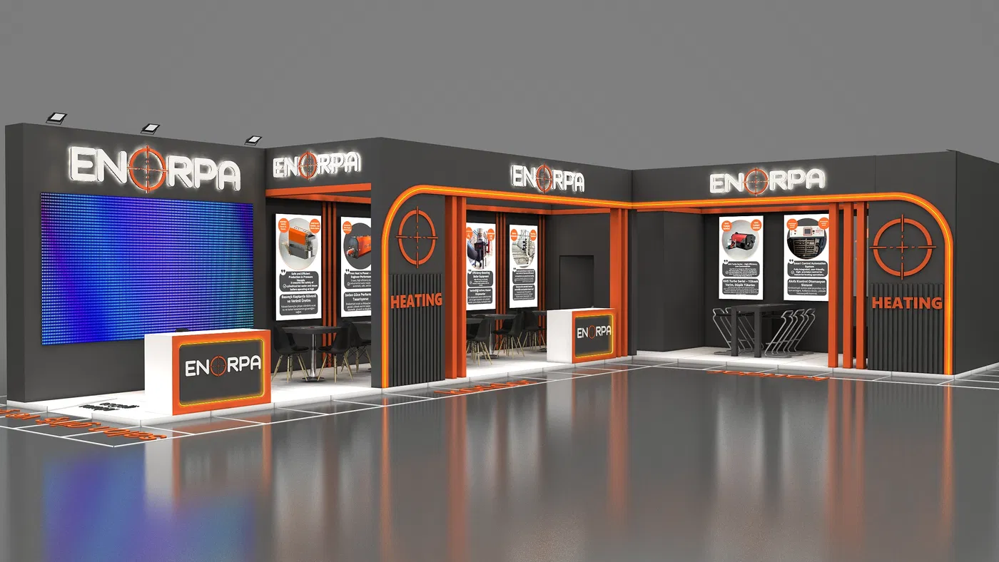 Enorpa Enerji San. Tic. Ltd. Şti. fuar standı uygulaması 6