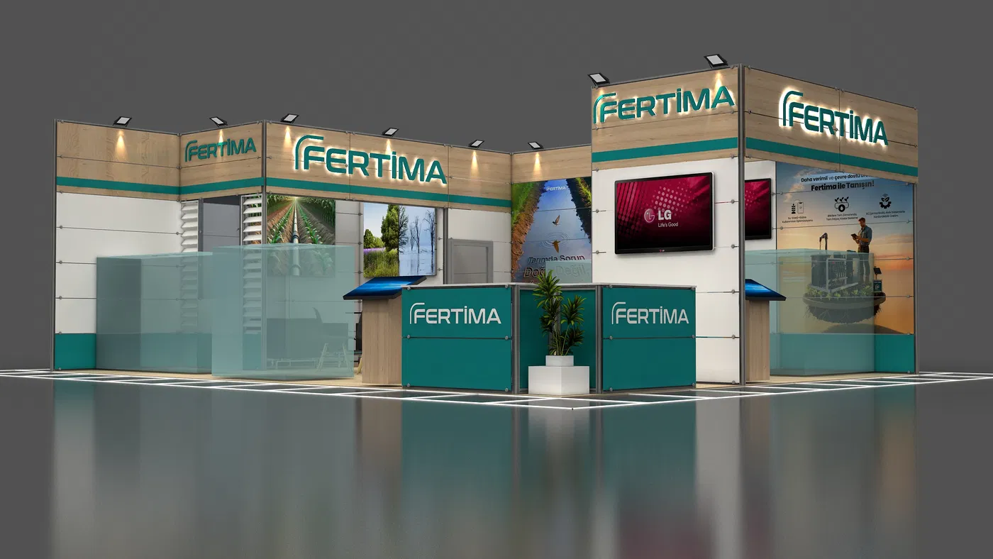 Fertima Tarımsal Otomasyon Sistemleri Anonim Şirketi fuar standı uygulaması 2