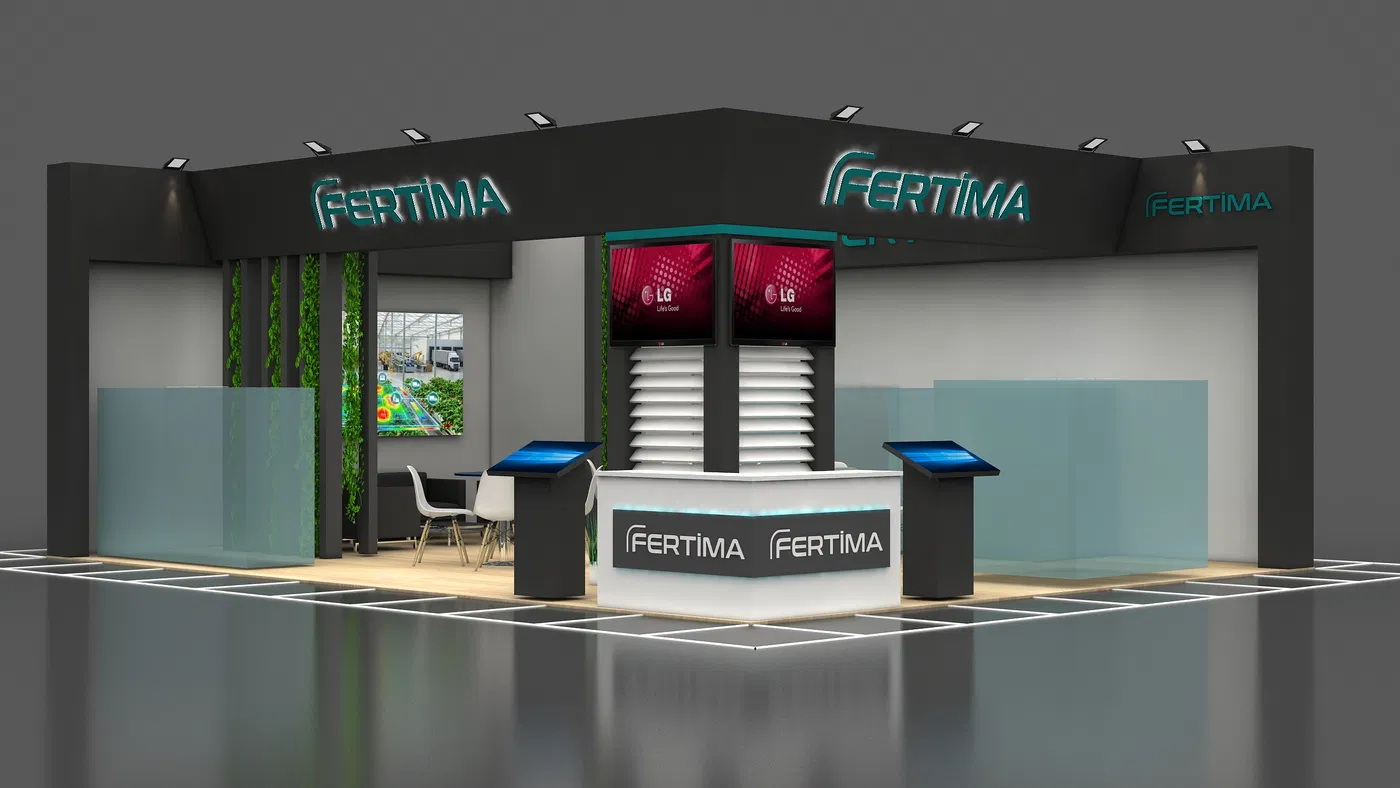 Fertima Agricultural Automation Systems Joint Stock Company exhibition stand installation 3