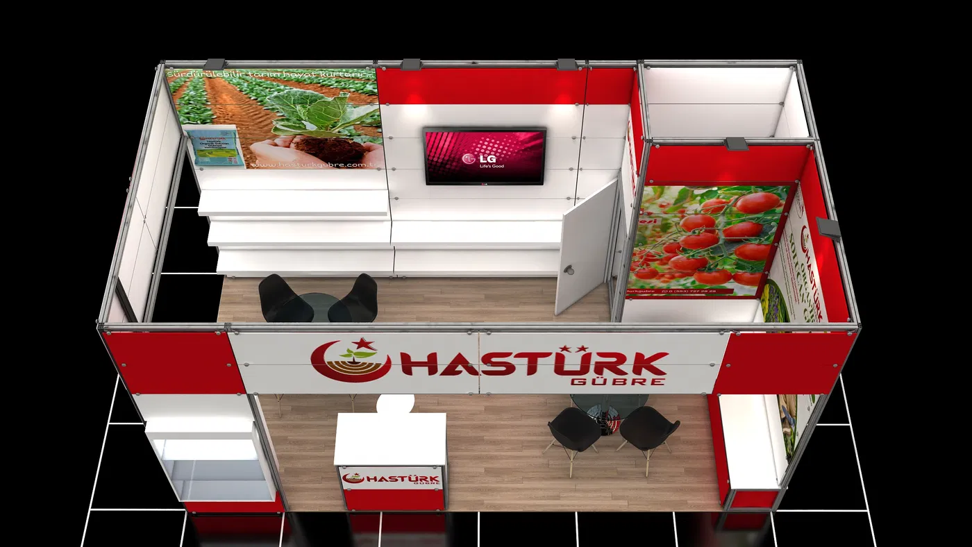 Hastürk Fertilizer Agriculture Industry and Trade Limited Company exhibition stand