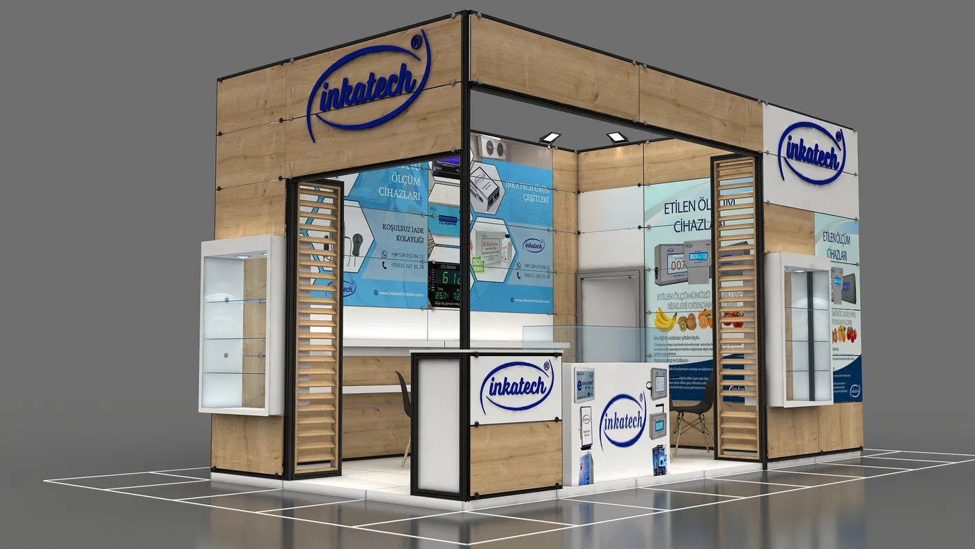 İnkatech Ölçüm Sistemleri Limited Şirketi fuar standı uygulaması 2