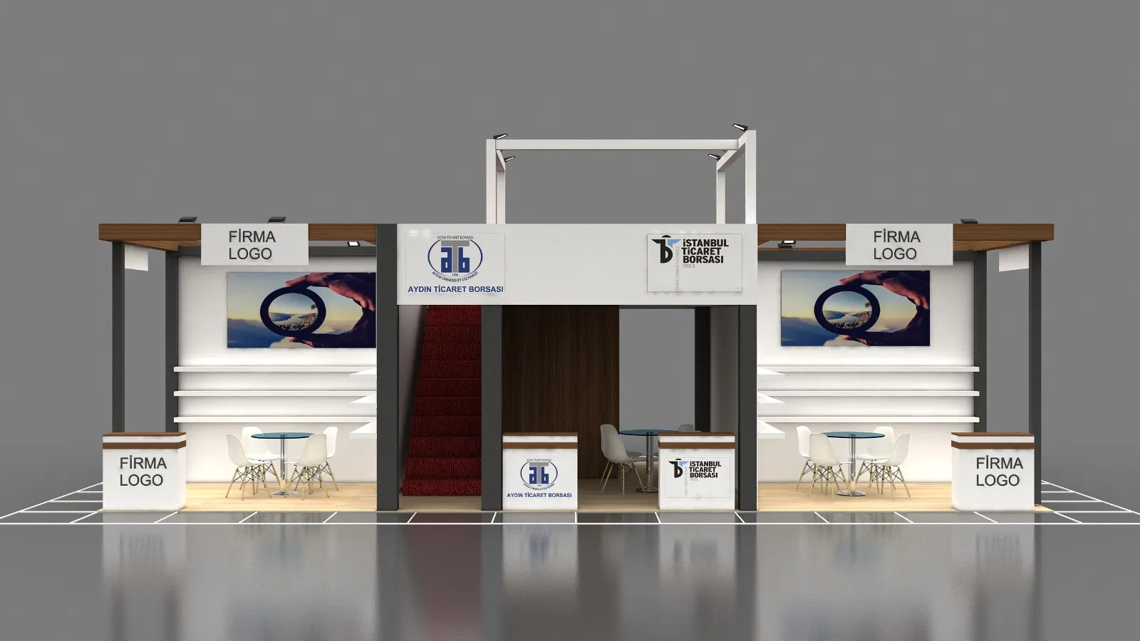 İstanbul Ticaret Borsası fuar standı uygulaması 6