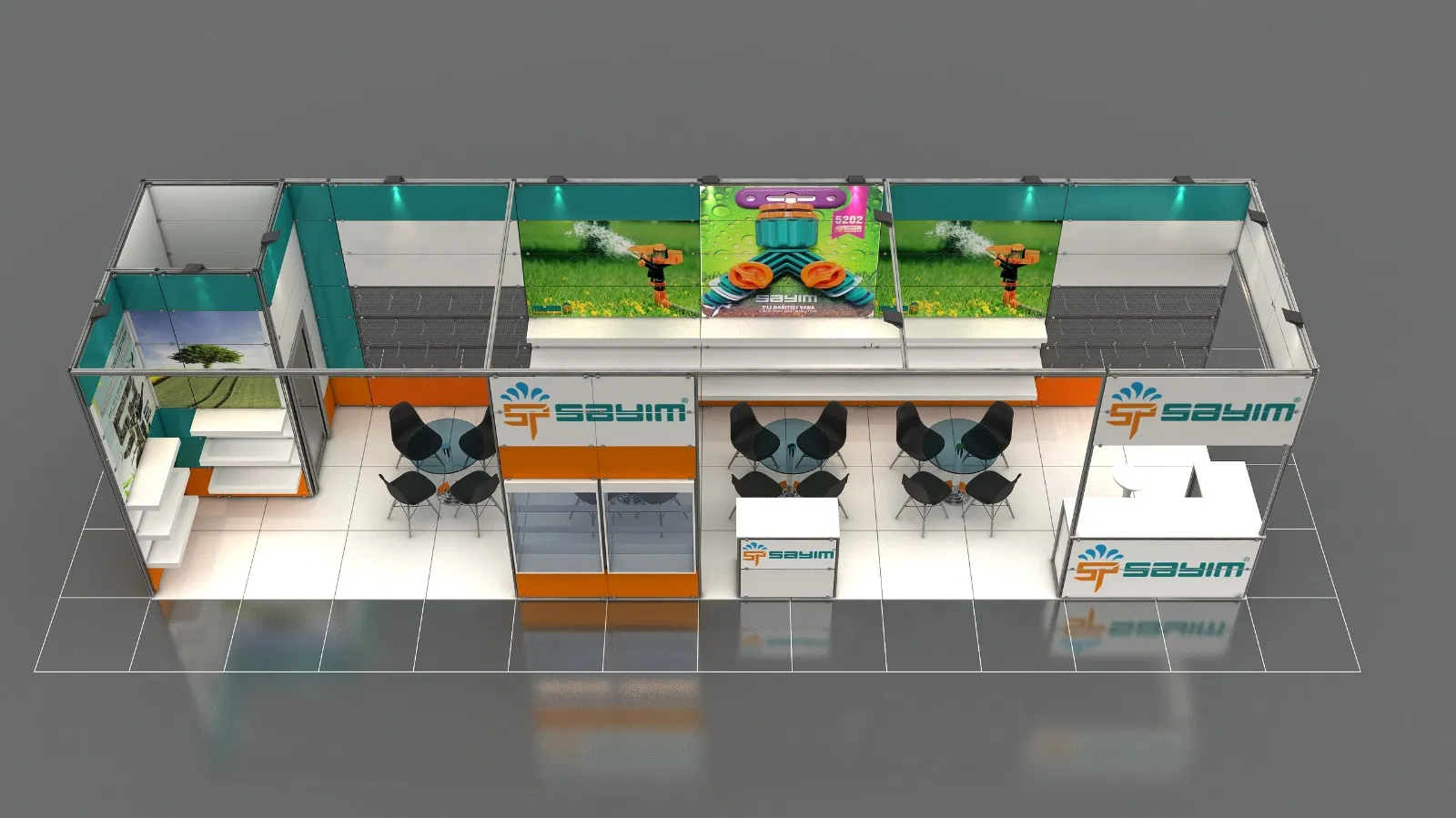 Sayım Plastics Irrigation Sist. San. ve Tic. Ltd. Şti. exhibition stand