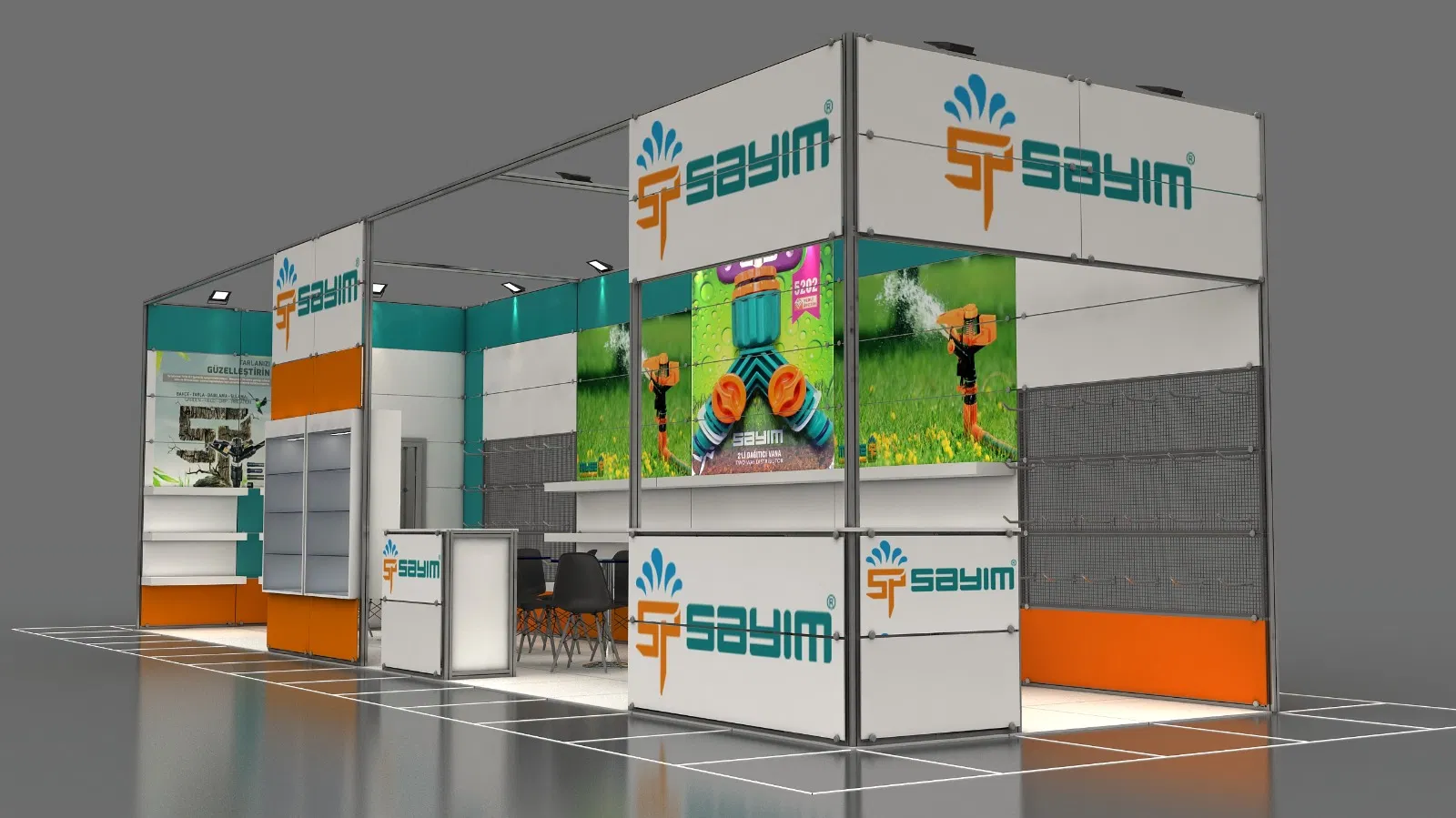 Sayım Plastics Irrigation Sist. San. ve Tic. Ltd. Şti. exhibition stand installation 5