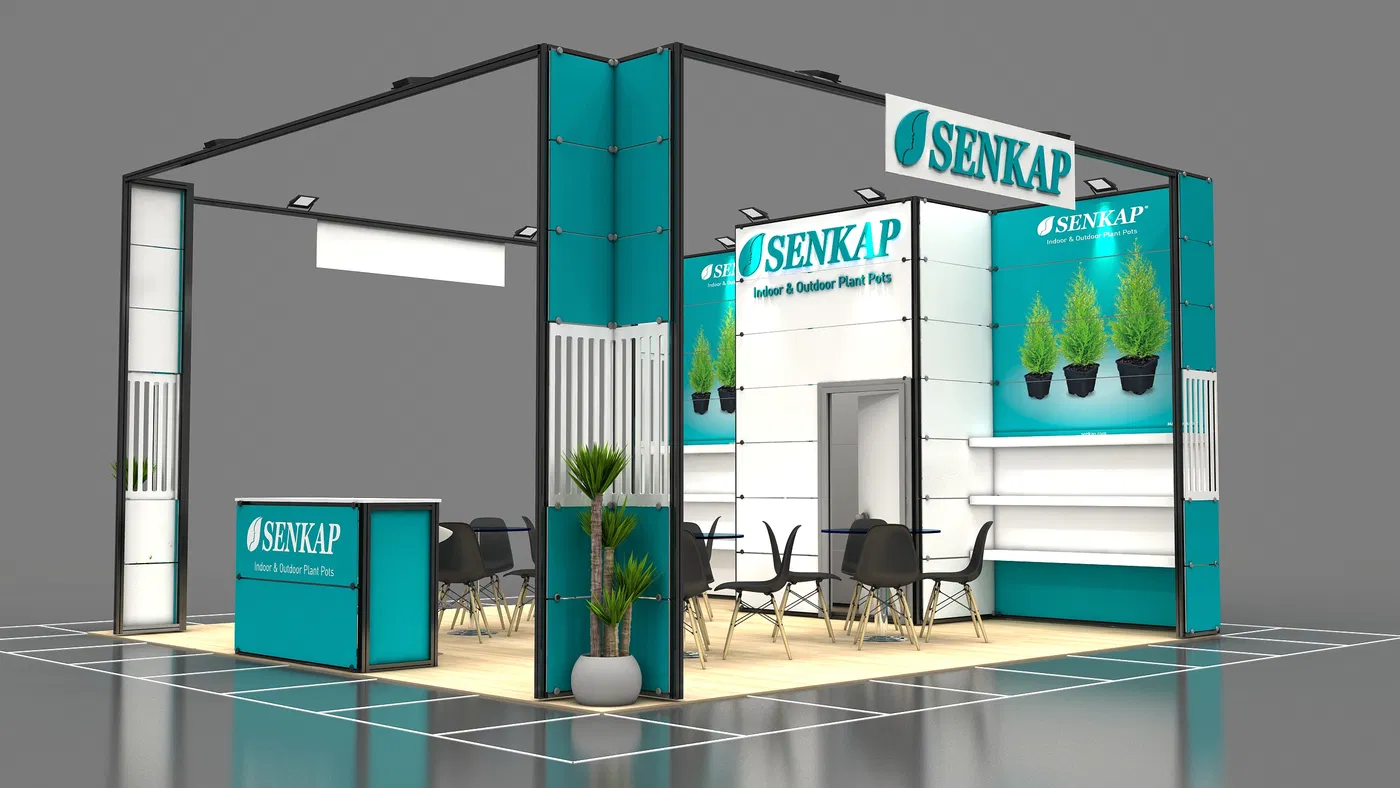 Senkap Plastik Limited Şirketi fuar standı uygulaması 6