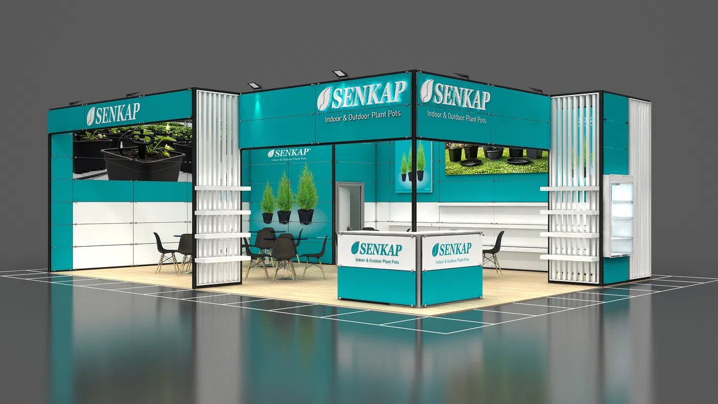 Senkap Plastik Limited Şirketi fuar standı uygulaması 2