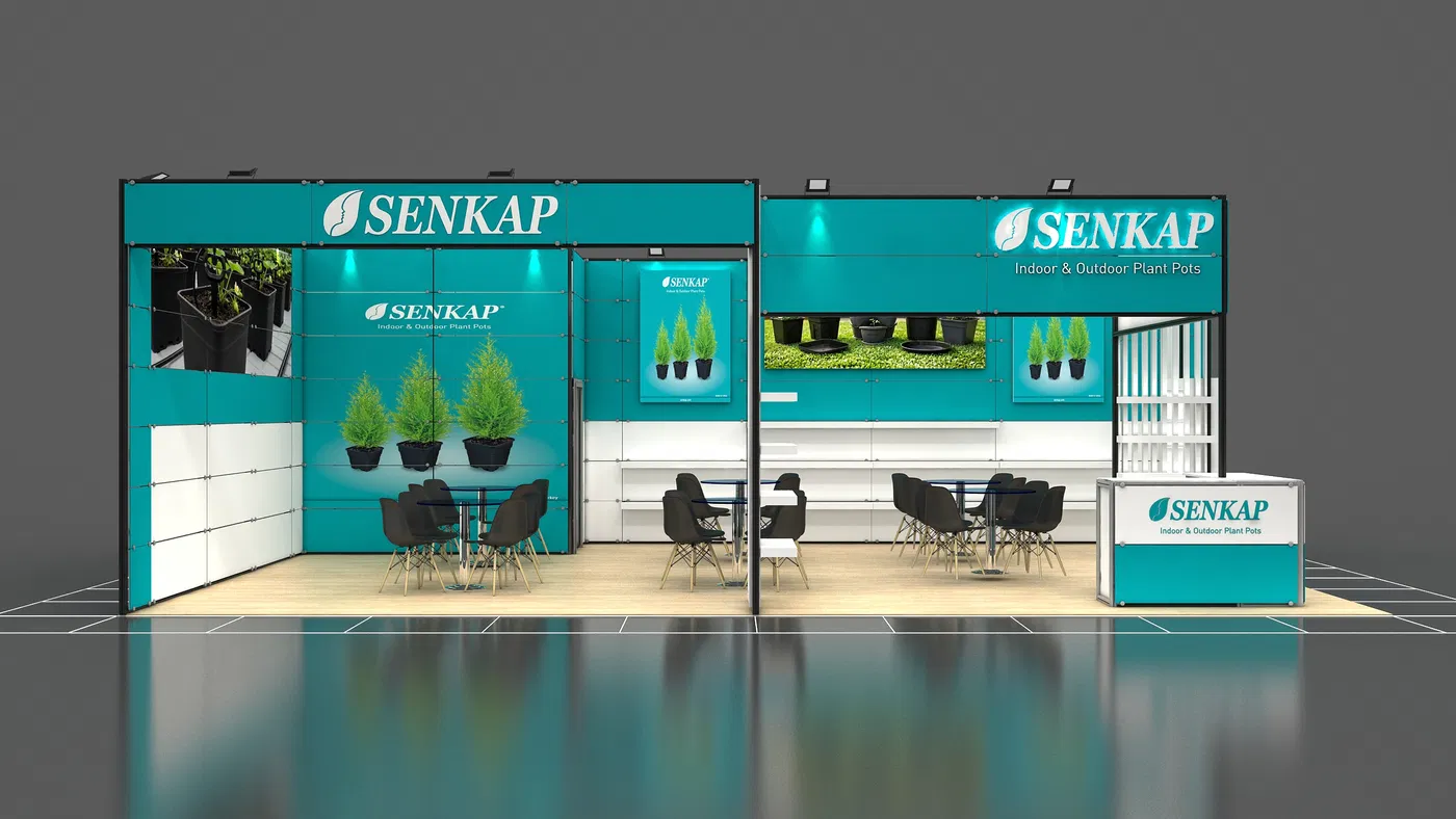 Senkap Plastik Limited Şirketi fuar standı uygulaması 3